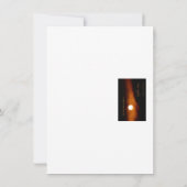 Horse Galloping - Saratoga - Uitnodiging (Achterkant)