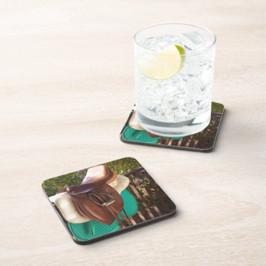 Horse Girl Bier Onderzetter (Rechterzijde)