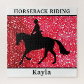 Horse Girl Legpuzzel (Verticaal)