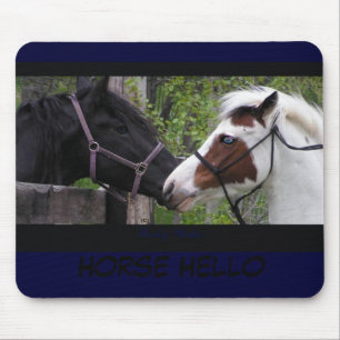 Horse Hallo Mousepad Muismat