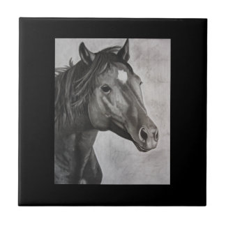 Horse Hand Drawn Art Tegeltje