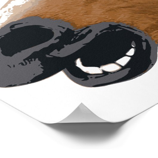 Horse Head Creepy-masker Poster (Hoek)