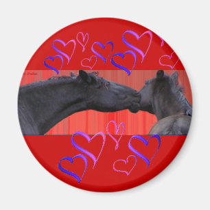 Horse Hearts Magnet Magneet