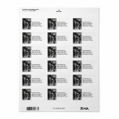 Horse Hoof Trim & Farrier Services Etiket (Full Sheet)