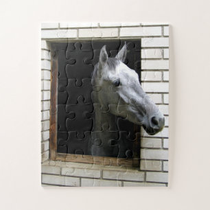 Horse Jigzaag Puzzle Legpuzzel
