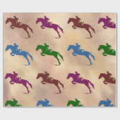 Horse Jumper Cadeaupapier (Vlak)