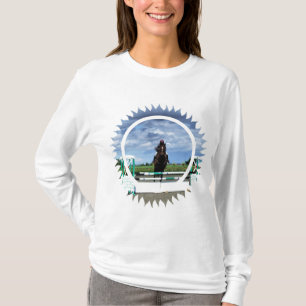 Horse Jumper Long hoeve T-Shirt