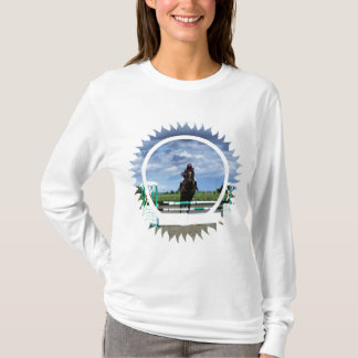 Horse Jumper Long hoeve T-Shirt