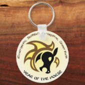 Horse Keys Sleutelhanger (Voorkant)