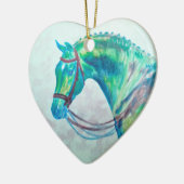 HORSE - KOM DICHTER - DH KERAMISCH ORNAMENT (Links)