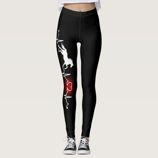 Horse Legging voor vrouwen Mam Lover Girls als cad (Voorkant)