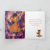 Horse Lover Birthday Kaart (Binnen)