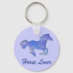 Horse Lover Blue Sleutelhanger