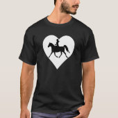 Horse Lover Cute Horse for Girls & Women Love T-shirt (Voorkant)