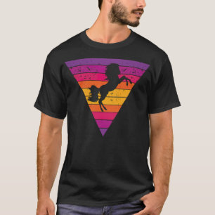 Horse Lover grappige sabrina T-shirt