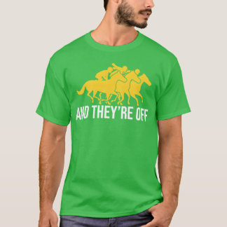 Horse Lover Horse Racing  T-shirt