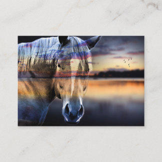Horse Lover Misticall Horse Visitekaartje