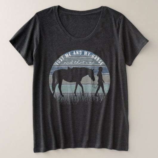 HORSE LOVER - Moi et mon cheval (Design devant)