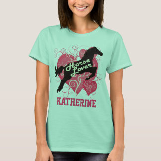 Horse Lover Personalized Katherine T-shirt