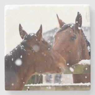 Horse Lover Stenen Onderzetter