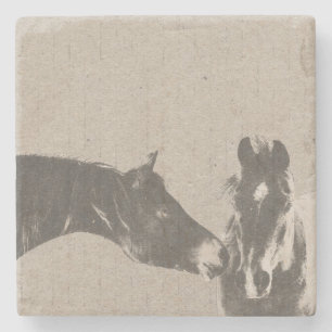 Horse Lover Stenen Onderzetter