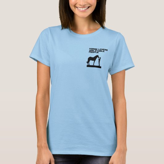 Horse Lover T-shirt (Voorkant)