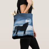 Horse Lover Tas Blue Sky en Moon (Dichtbij)