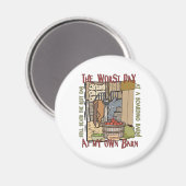 Horse Lovers Gifts Magneet (Voorkant / Achterkant)