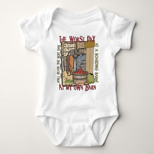 Horse Lovers Gifts Romper (Voorkant)
