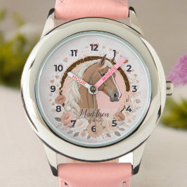 Horse Lovers Haflinger  Horloge