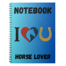 Horse Lovers Notebook - Equestrians, Animal lovers