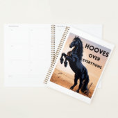 Horse Lovers Planner - Hooves Over Everything (Devant avec enveloppe)