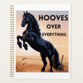 Horse Lovers Planner - Hooves Over Everything (Devant)