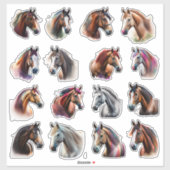 Horse Lovers Sticker (Vel)
