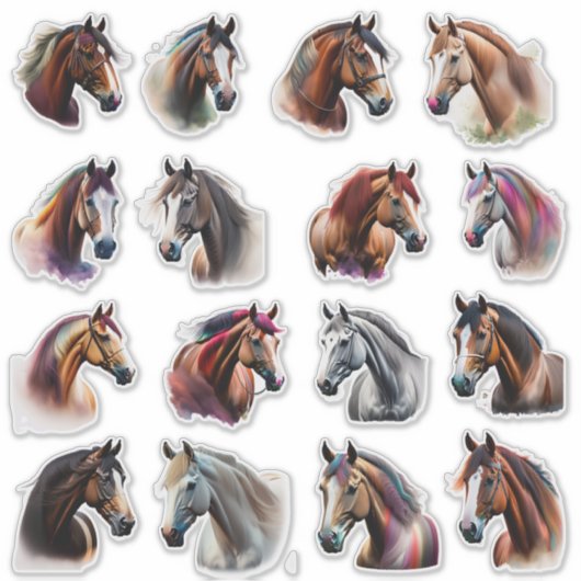 Horse Lovers Sticker (Voorkant)