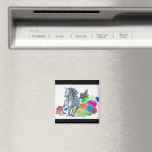 Horse Magnet Magneet (Insitu (Vaatwasser))