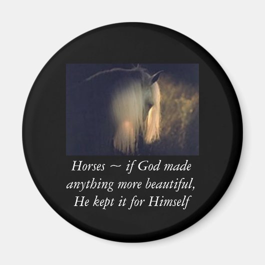 Horse magnet magneet (Voorkant)