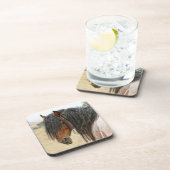 Horse Mane Bier Onderzetter (Rechterzijde)