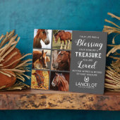 Horse Memorial Photo Collage Fotoplaat (Zijkant)