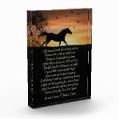 Horse Memorial Tribute Fotoblokken (Links)