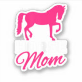 Horse moeder sticker (Voorkant)