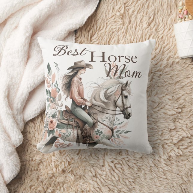 Horse Mom Moederdag Kussen (Deken)