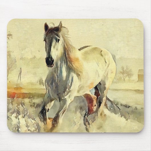 Horse Mousepad Muismat (Voorkant)