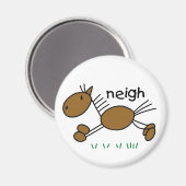 Horse Neigh Magnet (Recto/Verso)