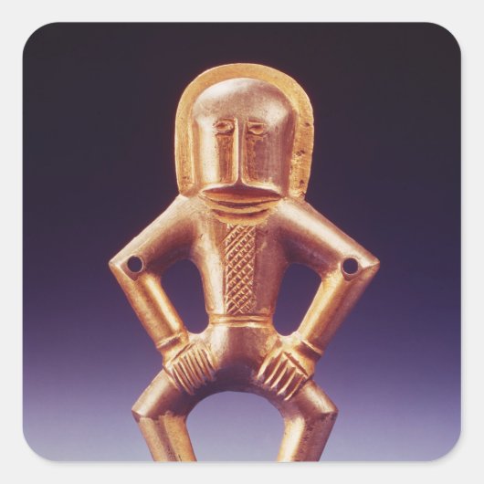 Horse nomad vierkante sticker (Voorkant)