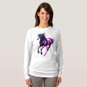 Horse Painting Long Sleeves Top (Voorkant volledig)