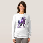 Horse Painting Long Sleeves Top (Voorkant volledig)