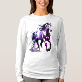 Horse Painting Long Sleeves Top