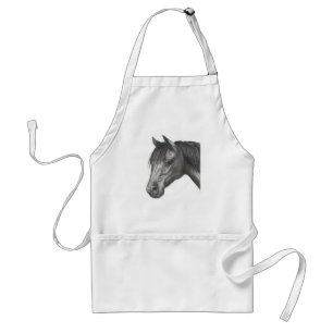 HORSE: PENCIL ART: REALISME STANDAARD SCHORT