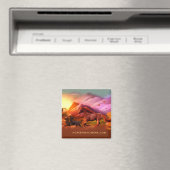 Horse Phenomena Herfst Magnet Magneet (Insitu (Vaatwasser))